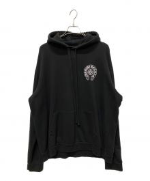 CHROME HEARTS（クロムハーツ）の古着「レインボーフローラルクロスパーカー」｜ブラック