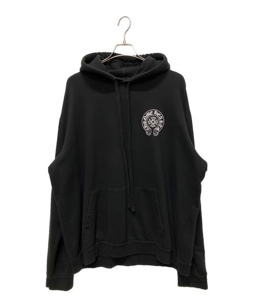 CHROME HEARTS（クロムハーツ）CHROME HEARTS (クロムハーツ) レインボーフローラルクロスパーカー ブラック サイズ:XLの古着・服飾アイテム