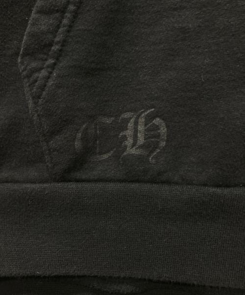 CHROME HEARTS（クロムハーツ）CHROME HEARTS (クロムハーツ) レインボーフローラルクロスパーカー ブラック サイズ:XLの古着・服飾アイテム
