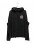 CHROME HEARTS（クロムハーツ）の古着「レインボーフローラルクロスパーカー」｜ブラック