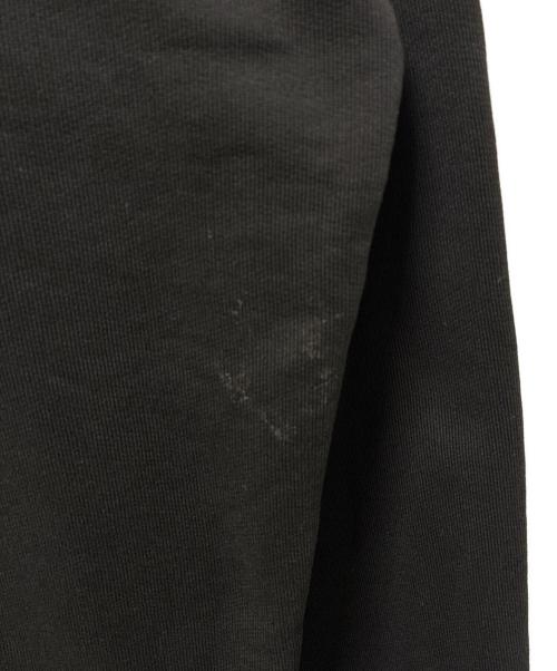 MONCLER（モンクレール）MONCLER (モンクレール) ロゴ刺繍トレーナー ブラック サイズ:XLの古着・服飾アイテム