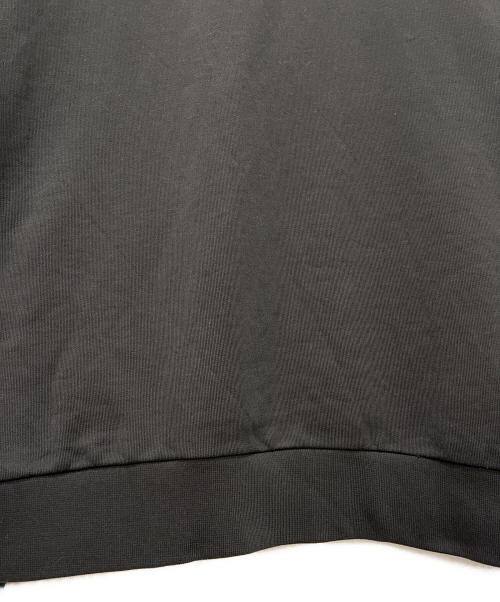 MONCLER（モンクレール）MONCLER (モンクレール) ロゴ刺繍トレーナー ブラック サイズ:XLの古着・服飾アイテム