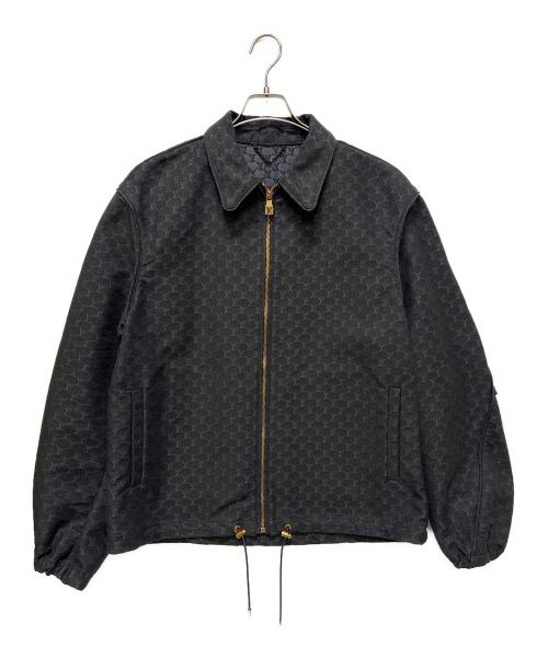 LOUIS VUITTON（ルイ ヴィトン）LOUIS VUITTON (ルイ ヴィトン) デニムジャケット ブラック サイズ:48の古着・服飾アイテム