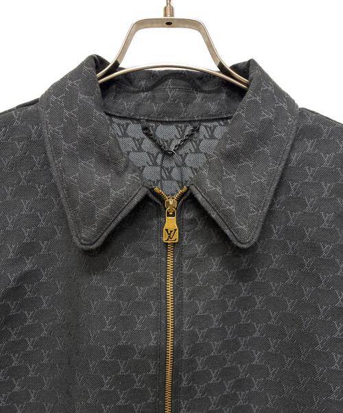 LOUIS VUITTON（ルイ ヴィトン）LOUIS VUITTON (ルイ ヴィトン) デニムジャケット ブラック サイズ:48の古着・服飾アイテム