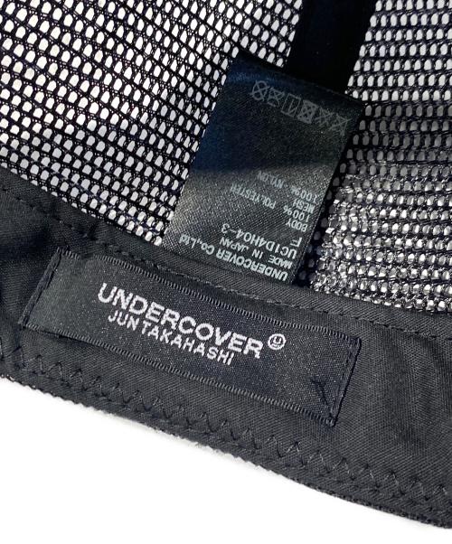 UNDERCOVER（アンダーカバー）UNDERCOVER (アンダーカバー) メッシュキャップ / トラッカーキャップ ブラック サイズ:Freeの古着・服飾アイテム