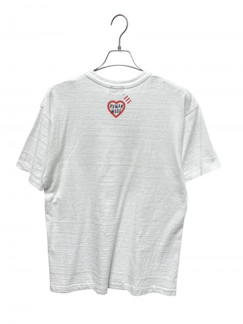 HUMAN MADE（ヒューマンメイド）HUMAN MADE (ヒューマンメイド) ミッキーTシャツ ホワイト サイズ:Lの古着・服飾アイテム