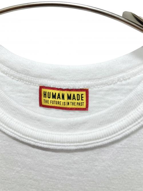 HUMAN MADE（ヒューマンメイド）HUMAN MADE (ヒューマンメイド) ミッキーTシャツ ホワイト サイズ:Lの古着・服飾アイテム