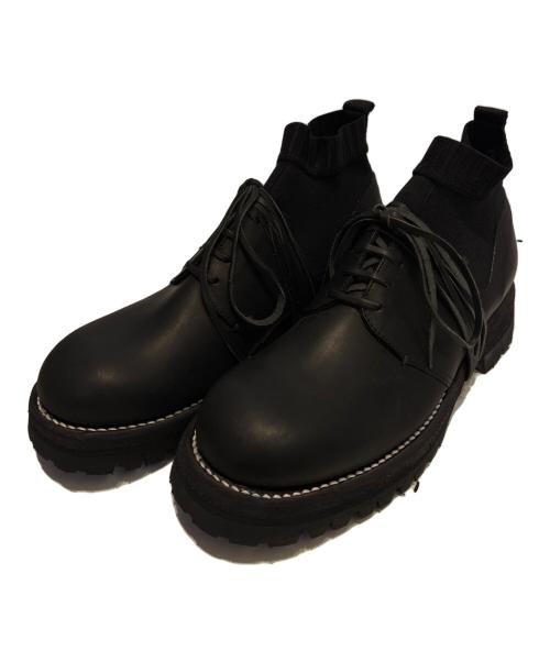 THE VIRIDI-ANNE（ヴィリジアン）THE VIRIDI-ANNE (ヴィリジアン) SLIP-ON DERBIES ブラック サイズ:1の古着・服飾アイテム