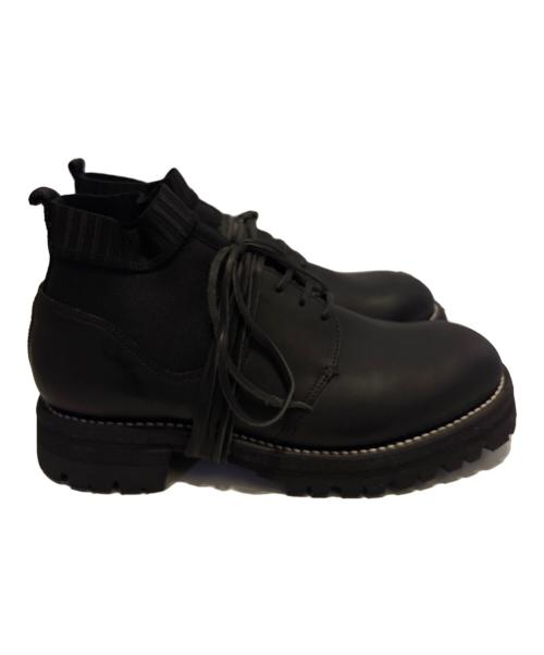 THE VIRIDI-ANNE（ヴィリジアン）THE VIRIDI-ANNE (ヴィリジアン) SLIP-ON DERBIES ブラック サイズ:1の古着・服飾アイテム