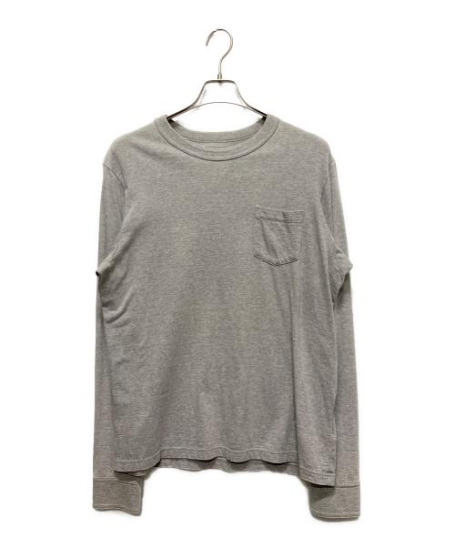 sacai（サカイ）sacai (サカイ) 17AW ポケットTシャツ 17-01433 グレー サイズ:2の古着・服飾アイテム