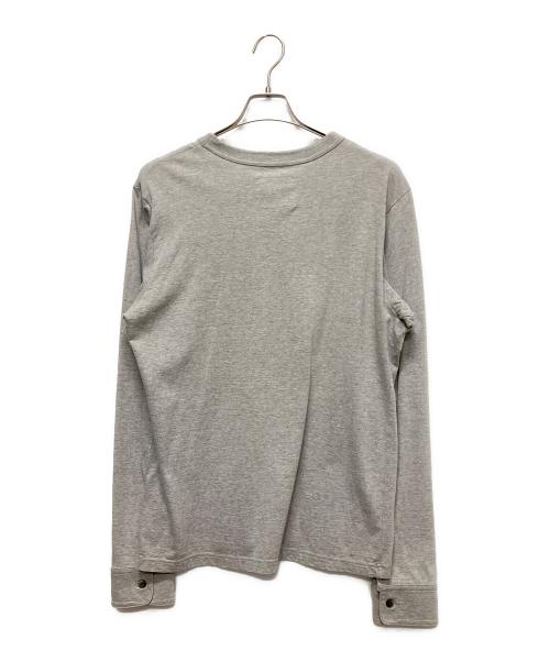 sacai（サカイ）sacai (サカイ) 17AW ポケットTシャツ 17-01433 グレー サイズ:2の古着・服飾アイテム