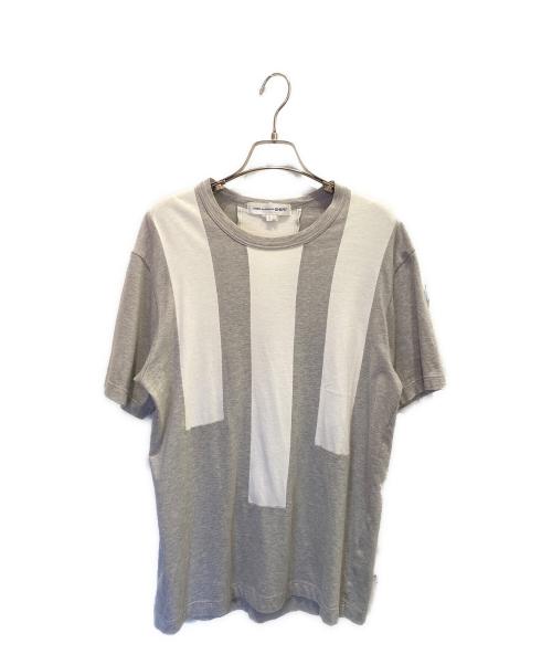 COMME des GARCONS SHIRT（コムデギャルソンシャツ）COMME des GARCONS SHIRT (コムデギャルソンシャツ) デザインシャツ グレー サイズ:Lの古着・服飾アイテム