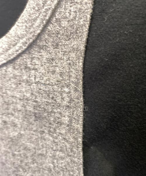 COMME des GARCONS HOMME PLUS（コムデギャルソンオムプリュス）COMME des GARCONS HOMME PLUS (コムデギャルソンオムプリュス) 切替カットソー ブラック サイズ:Sの古着・服飾アイテム