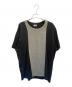 COMME des GARCONS HOMME PLUS（コムデギャルソンオムプリュス）の古着「切替カットソー」｜ブラック