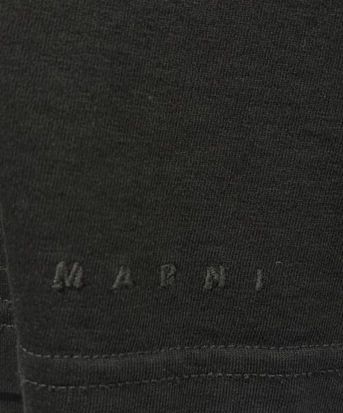 MARNI（マルニ）MARNI (マルニ) デザインシャツ ブラック サイズ:46の古着・服飾アイテム