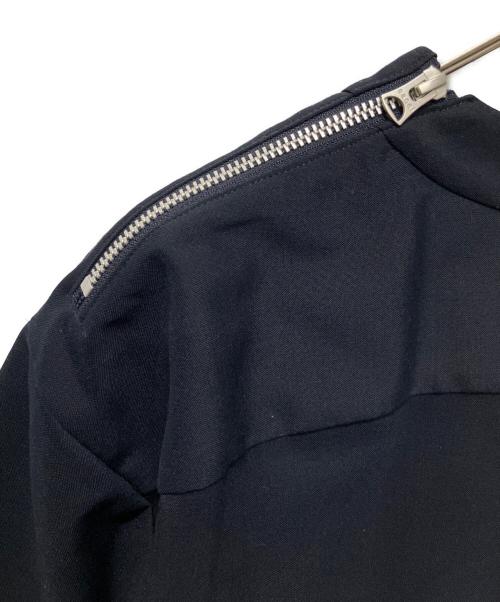 sacai（サカイ）sacai (サカイ) ショルダージップレイヤードシャツ ネイビー サイズ:1の古着・服飾アイテム