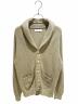 BRUNELLO CUCINELLI（ブルネロクチネリ）の古着「コットンショールカーディガン」｜オリーブ