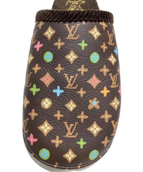 LOUIS VUITTON（ルイ ヴィトン）LOUIS VUITTON (ルイ ヴィトン) LVパレスラインミュール ブラウン サイズ:3の古着・服飾アイテム