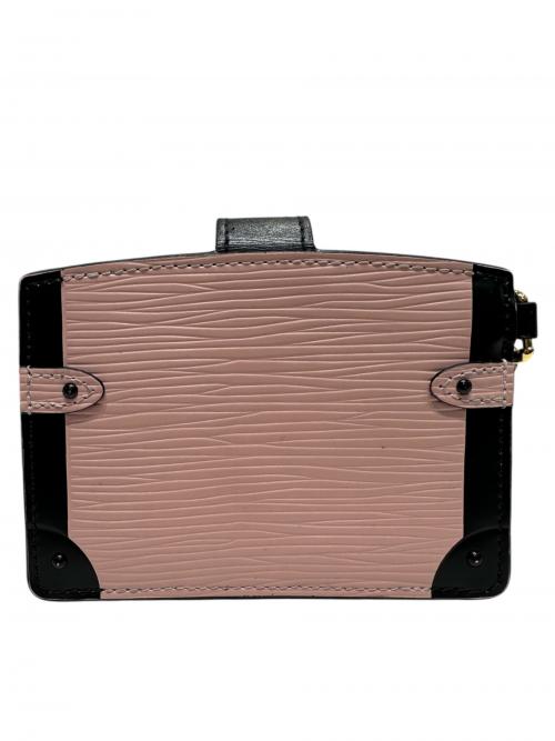 LOUIS VUITTON（ルイ ヴィトン）LOUIS VUITTON (ルイ ヴィトン) ミュルティカルト M67506 2019年製 ブラック×ピンクの古着・服飾アイテム