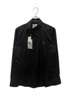 Vivienne Westwood manヴィヴィアン ウェストウッド マン）の古着「変形襟長袖シャツ VW-WR-84725」｜ブラック