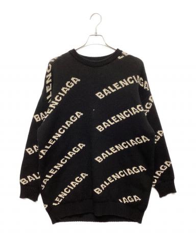 中古・古着通販】BALENCIAGA (バレンシアガ) ALL OVER LOGO JACQUARED
