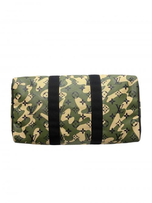 LOUIS VUITTON（ルイ ヴィトン）LOUIS VUITTON (ルイ ヴィトン) Monogramouflage Speedy 35 モノグラモフラージュ スピーディ35 M95773 2008年製 グリーン サイズ:35の古着・服飾アイテム
