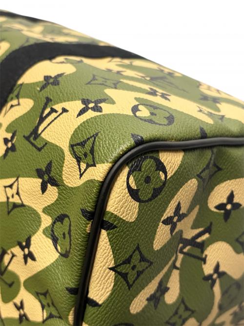 LOUIS VUITTON（ルイ ヴィトン）LOUIS VUITTON (ルイ ヴィトン) Monogramouflage Speedy 35 モノグラモフラージュ スピーディ35 M95773 2008年製 グリーン サイズ:35の古着・服飾アイテム