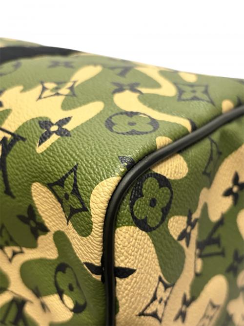 LOUIS VUITTON（ルイ ヴィトン）LOUIS VUITTON (ルイ ヴィトン) Monogramouflage Speedy 35 モノグラモフラージュ スピーディ35 M95773 2008年製 グリーン サイズ:35の古着・服飾アイテム
