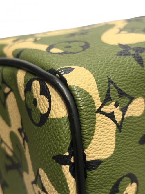 LOUIS VUITTON（ルイ ヴィトン）LOUIS VUITTON (ルイ ヴィトン) Monogramouflage Speedy 35 モノグラモフラージュ スピーディ35 M95773 2008年製 グリーン サイズ:35の古着・服飾アイテム