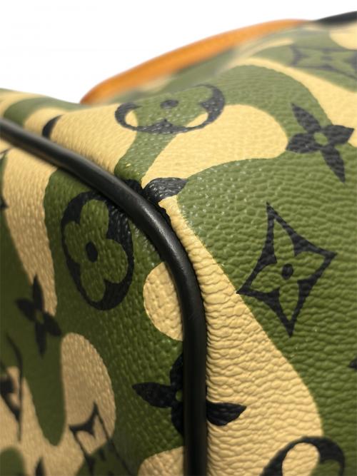 LOUIS VUITTON（ルイ ヴィトン）LOUIS VUITTON (ルイ ヴィトン) Monogramouflage Speedy 35 モノグラモフラージュ スピーディ35 M95773 2008年製 グリーン サイズ:35の古着・服飾アイテム