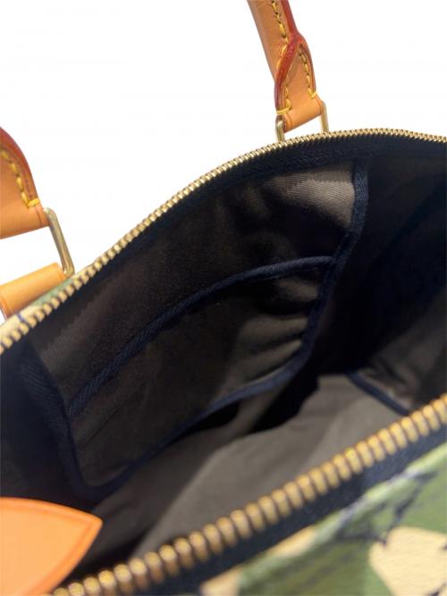 LOUIS VUITTON（ルイ ヴィトン）LOUIS VUITTON (ルイ ヴィトン) Monogramouflage Speedy 35 モノグラモフラージュ スピーディ35 M95773 2008年製 グリーン サイズ:35の古着・服飾アイテム