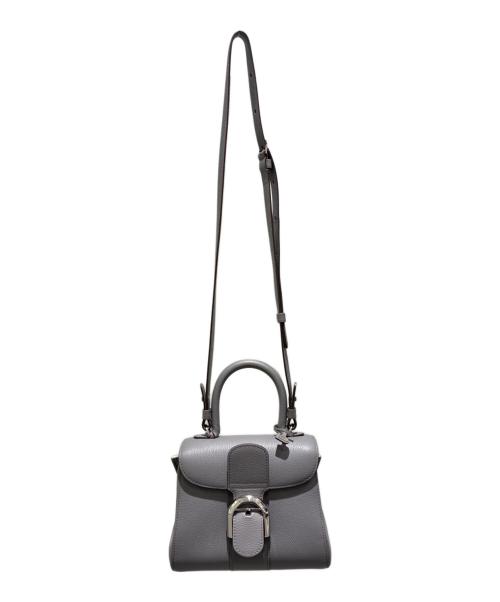 DELVAUX（デルヴォー）DELVAUX (デルヴォー) ブリヨンミニ/Brillant Mini ライトグレー サイズ:ミニの古着・服飾アイテム