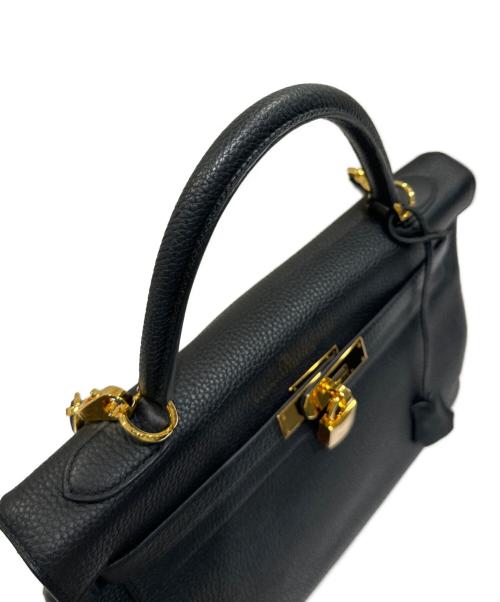 HERMES（エルメス）HERMES (エルメス) ケリー32/内縫い/トリヨンクレマンス/D刻印:2019年 ブラックの古着・服飾アイテム