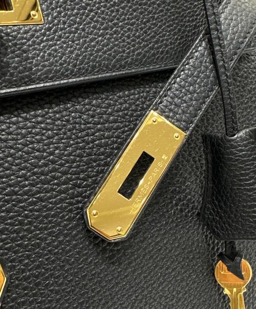HERMES（エルメス）HERMES (エルメス) ケリー32/内縫い/トリヨンクレマンス/D刻印:2019年 ブラックの古着・服飾アイテム