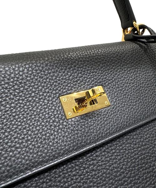 HERMES（エルメス）HERMES (エルメス) ケリー32/内縫い/トリヨンクレマンス/D刻印:2019年 ブラックの古着・服飾アイテム