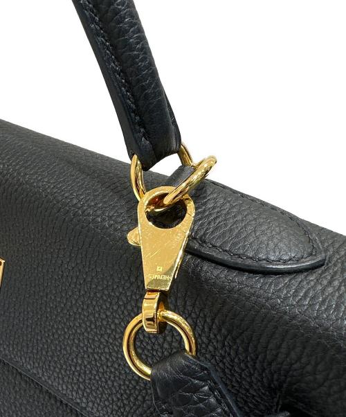 HERMES（エルメス）HERMES (エルメス) ケリー32/内縫い/トリヨンクレマンス/D刻印:2019年 ブラックの古着・服飾アイテム