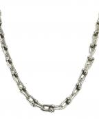 TIFFANY & Co.ティファニー）の古着「Tiffany & Co. ハードウェア シルバー925 ネックレス SV925」｜シルバー