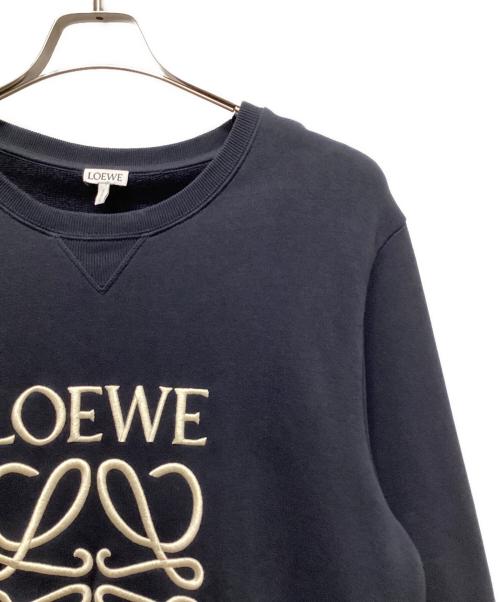 LOEWE（ロエベ）LOEWE (ロエベ) アナグラムスウェット ネイビー サイズ:Lの古着・服飾アイテム