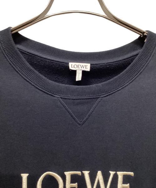 LOEWE（ロエベ）LOEWE (ロエベ) アナグラムスウェット ネイビー サイズ:Lの古着・服飾アイテム