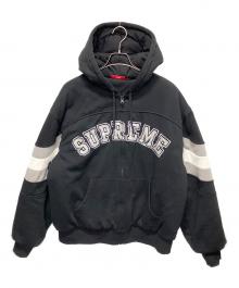 SUPREME（シュプリーム）の古着「Filled Zip UP Hooded Sweatshirt」｜ブラック