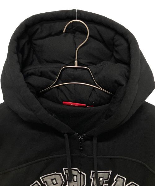 SUPREME（シュプリーム）SUPREME (シュプリーム) Filled Zip UP Hooded Sweatshirt ブラック サイズ:Lの古着・服飾アイテム