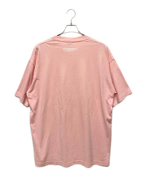 A BATHING APE（アベイシングエイプ）A BATHING APE (アベイシングエイプ) APE NOW UNION Tシャツ ピンク サイズ:XLの古着・服飾アイテム