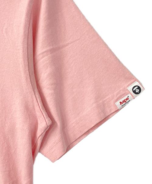 A BATHING APE（アベイシングエイプ）A BATHING APE (アベイシングエイプ) APE NOW UNION Tシャツ ピンク サイズ:XLの古着・服飾アイテム