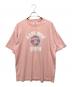 A BATHING APE（アベイシングエイプ）の古着「APE NOW UNION Tシャツ」｜ピンク