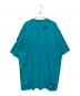 BALENCIAGA (バレンシアガ) デイトロイ加工ロゴプリントTシャツ スカイブルー サイズ:Ｓ：48000円