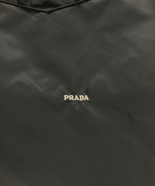 PRADA（プラダ）PRADA (プラダ) Re-Nylonシャツ ブラック サイズ:S 未使用品の古着・服飾アイテム