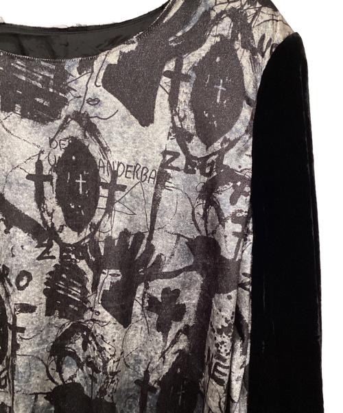 COMME des GARCONS HOMME PLUS（コムデギャルソンオムプリュス）COMME des GARCONS HOMME PLUS (コムデギャルソンオムプリュス) 長袖ワンピース ブラック サイズ:Mの古着・服飾アイテム