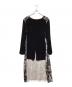 COMME des GARCONS HOMME PLUS (コムデギャルソンオムプリュス) 長袖ワンピース ブラック サイズ:M：24000円