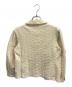 tricot COMME des GARCONS (トリココムデギャルソン) フラワージャガード 丸襟ジャケット アイボリー サイズ:FREE：18000円