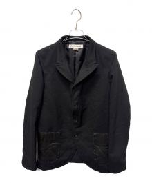 COMME des GARCONS SHIRT（コムデギャルソンシャツ）の古着「25AW EVA樹脂ポケットジャケット」｜ブラック